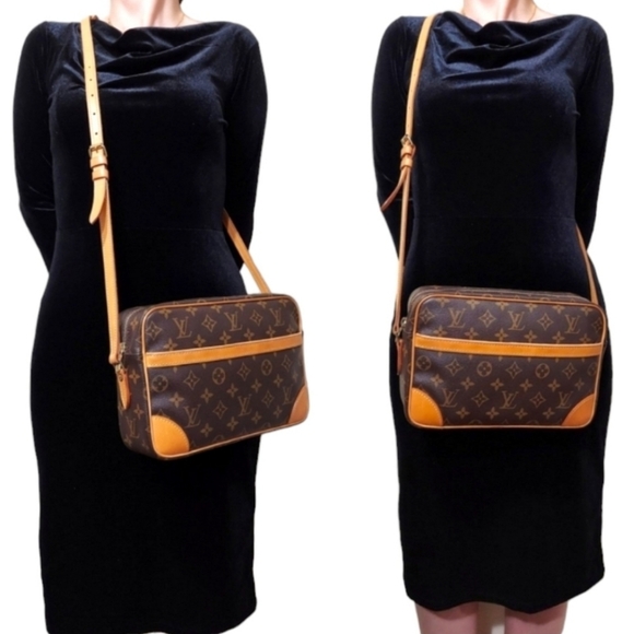 ✨️💎Authentic Louis Vuitton Trocadero 27 Monogram Crossbody Bag - Picture 3 of 14